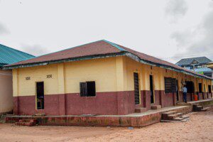 a view of the classroom building-min